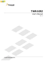 NXP Semiconductors TWR-SER2 User Manual preview