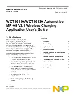 NXP Semiconductors WCT1011A User Manual предпросмотр