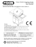 Предварительный просмотр 1 страницы NXR 780-0862SB Care & Assembly Instructions