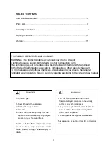 Preview for 2 page of NXR 853265 Installation, Care And Maintenance