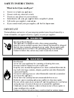 Preview for 5 page of NXR SCT3055 Manual For Installation, Care & Maintenance