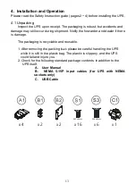 Preview for 14 page of NXT Power NPTU1100-OR-N User Manual