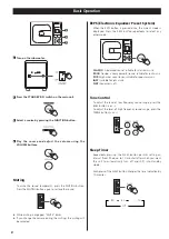 Preview for 8 page of nxt TEAC MC-DX10MK II Owner'S Manual