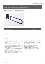 NYMAS B-105 Installation And Operating Instructions preview