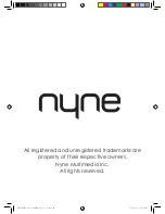 Preview for 44 page of Nyne NB-230 User Manual