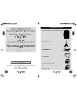 Предварительный просмотр 3 страницы Nyne Professional Series ADS15 User'S Manual - Safety Manual