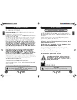 Предварительный просмотр 5 страницы Nyne Professional Series ADS15 User'S Manual - Safety Manual