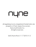 Предварительный просмотр 6 страницы Nyne rock Quick User Manual