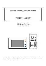 Nywint DK4711 Quick Manual предпросмотр