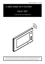 Nywint DX47-TD7 Manual предпросмотр