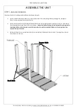 Предварительный просмотр 9 страницы NZ MADE EDEN 5 DRAWER TALLBOY Instruction Manual