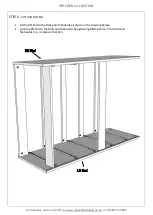 Предварительный просмотр 10 страницы NZ MADE EDEN 5 DRAWER TALLBOY Instruction Manual