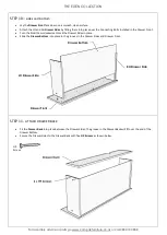 Предварительный просмотр 14 страницы NZ MADE EDEN 5 DRAWER TALLBOY Instruction Manual