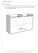 Preview for 13 page of NZ MADE EDEN 6 DRAWER LOWBOY Instruction Manual