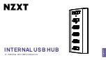 NZXT INTERNAL USB HUB Manual preview