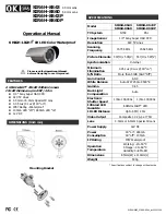 O.K.I. usa 6 HIGH-LIGHT SIR6H-8S43 Operational Manual preview