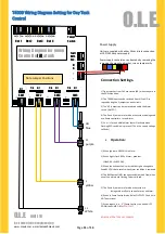 Предварительный просмотр 12 страницы O.L.E. (UK) T4000 Instruction & Installation Manual