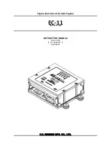 O.S. engine EC-11 Instruction Manual preview