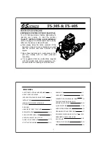 O.S. engine FS-30S Owner'S Instruction Manual preview