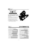 O.S. engine FSA-72 Owner'S Instruction Manual preview