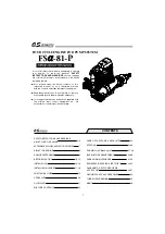 O.S. engine FSA-81-P Owner'S Instruction Manual preview