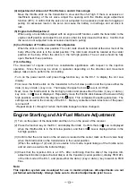 Preview for 14 page of O.S. engine MAX 140RX FI Owner'S Instruction Manual