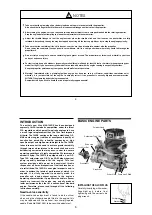 Предварительный просмотр 3 страницы O.S. engine max-140rx Owner'S Instruction Manual