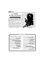 Предварительный просмотр 1 страницы O.S. engine MAX-21TM Instruction Manual