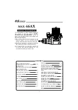 O.S. engine MAX-46AXII Instruction Manual preview