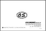 Предварительный просмотр 28 страницы O.S. engine Max-50SX-H Ring Owner'S Instruction Manual