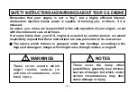 Предварительный просмотр 3 страницы O.S. engine OSM11532 Owner'S Instruction Manual