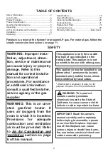 Preview for 2 page of O-TL VFF23NLM Owner'S Operation And Installation Manual