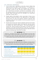 Preview for 10 page of O-Two 01CV3000 User Manual