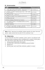 Предварительный просмотр 58 страницы O-Two 01EVE700 User Manual