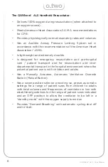 Preview for 5 page of O-Two CAREvent ALS User Manual