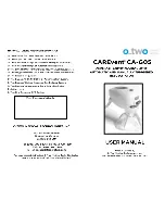 Предварительный просмотр 7 страницы O-Two CAREvent CA-G05 User Manual