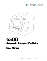 O-Two e500 User Manual preview