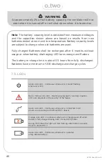 Preview for 46 page of O-Two e700 User Manual