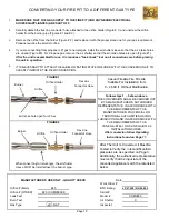 Preview for 12 page of O.W. Lee CASUAL FIRESIDE 51-09 Owner'S Manual And Operating Instructions