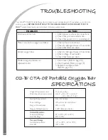 Предварительный просмотр 12 страницы O2-B CTA-08 Owner'S Manual