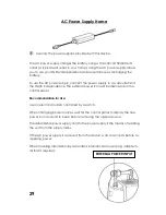 Предварительный просмотр 29 страницы O2 Concepts, LLC Oxlife Independence User Manual