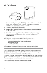 Предварительный просмотр 22 страницы O2 Concepts LIBERTY2 User Manual