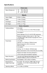 Preview for 9 page of O2 Concepts OXLIFE LIBERTY User Manual