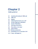 Preview for 21 page of O2 Xda Atom Life User Manual