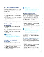 Preview for 105 page of O2 Xda Atom Life User Manual