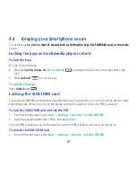 Предварительный просмотр 58 страницы O2 Xda Graphite E2695 User Manual