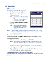 Preview for 47 page of O2 Xda Ignito User Manual