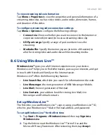 Preview for 143 page of O2 Xda Ignito User Manual