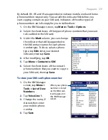 Preview for 217 page of O2 Xda Ignito User Manual