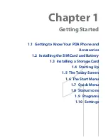 Предварительный просмотр 19 страницы O2 Xda Mantle User Manual